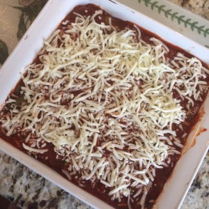 Full to the top and ready to bake!